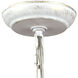 Circeo 5 Light 21 inch Antique White Chandelier Ceiling Light