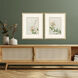 Momo Green and Multi and Rust and Yellow Framed Art