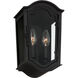 Houghton Hall 2 Light 11 inch Sand Coal Outdoor Wall Mount, Great Outdoors