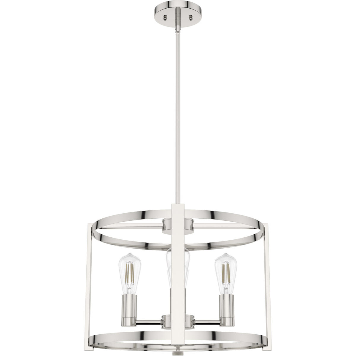 Astwood 4 Light 18 inch Polished Nickel Chandelier Ceiling Light