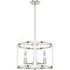 Astwood 4 Light 18 inch Polished Nickel Chandelier Ceiling Light