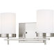 Sean Lavin Zire 2 Light 14 inch Brushed Nickel Wall Bath Fixture Wall Light