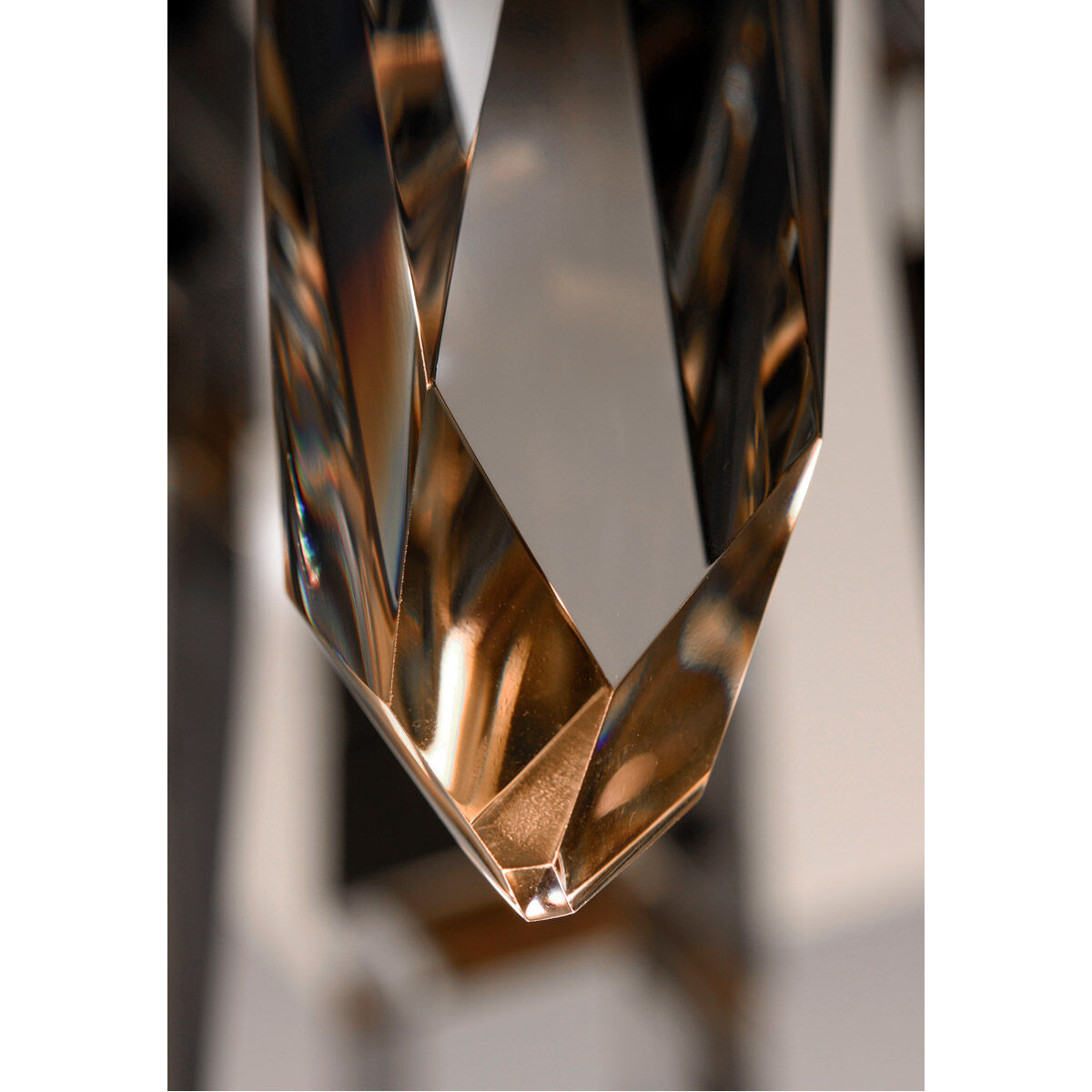 Quartz LED 4.75 inch Polished Chrome Mini Pendant Ceiling Light