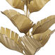 Banana Leaf 9 Light 35 inch Gold Chandelier Ceiling Light