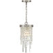 Winfield 1 Light 7 inch Antique Silver Mini Chandelier Ceiling Light