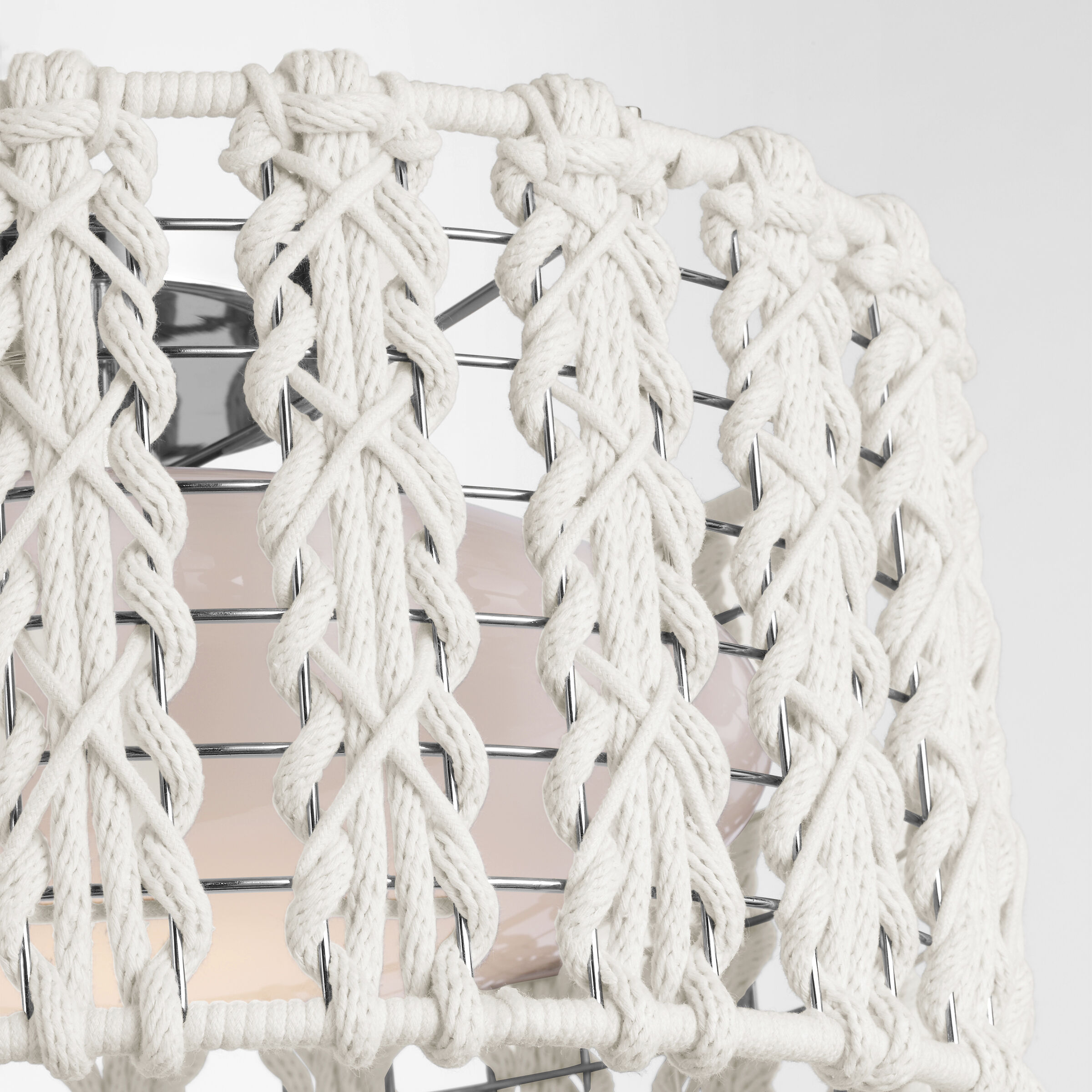 Fisher Weisman Catania LED 17.25 inch Polished Nickel Flush Mount Ceiling Light