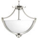 Noma 2 Light 15.63 inch Polished Nickel Semi-Flush Mount Convertible Ceiling Light, Design Series
