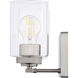 Park Ridge 2 Light 13 inch Satin Nickel Bathroom Light Wall Light