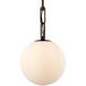 Concentro 1 Light 10 inch Dark Bronze Pendant Ceiling Light