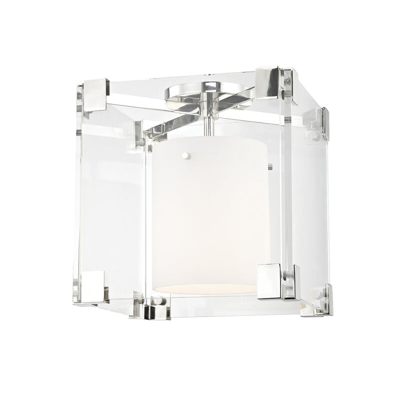 Achilles 1 Light 13.25 inch Flush Mount