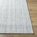 Hope 90 X 60 inch White/Gray/Light Slate Handmade Rug in 5 x 7.5