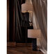 Zara 30.5 inch 150.00 watt Blacken Zinc Table Lamp Portable Light