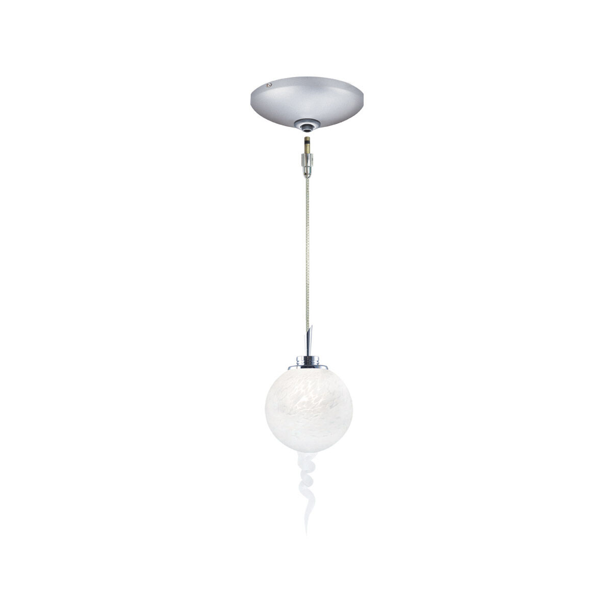 Tori 1 Light 4 inch Satin Nickel Mini Pendant Ceiling Light