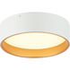 Novalee LED 12 inch Matte White Flush Mount Ceiling Light