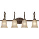 Preston Place 4 Light 32 inch Augustine Vanity Light Wall Light