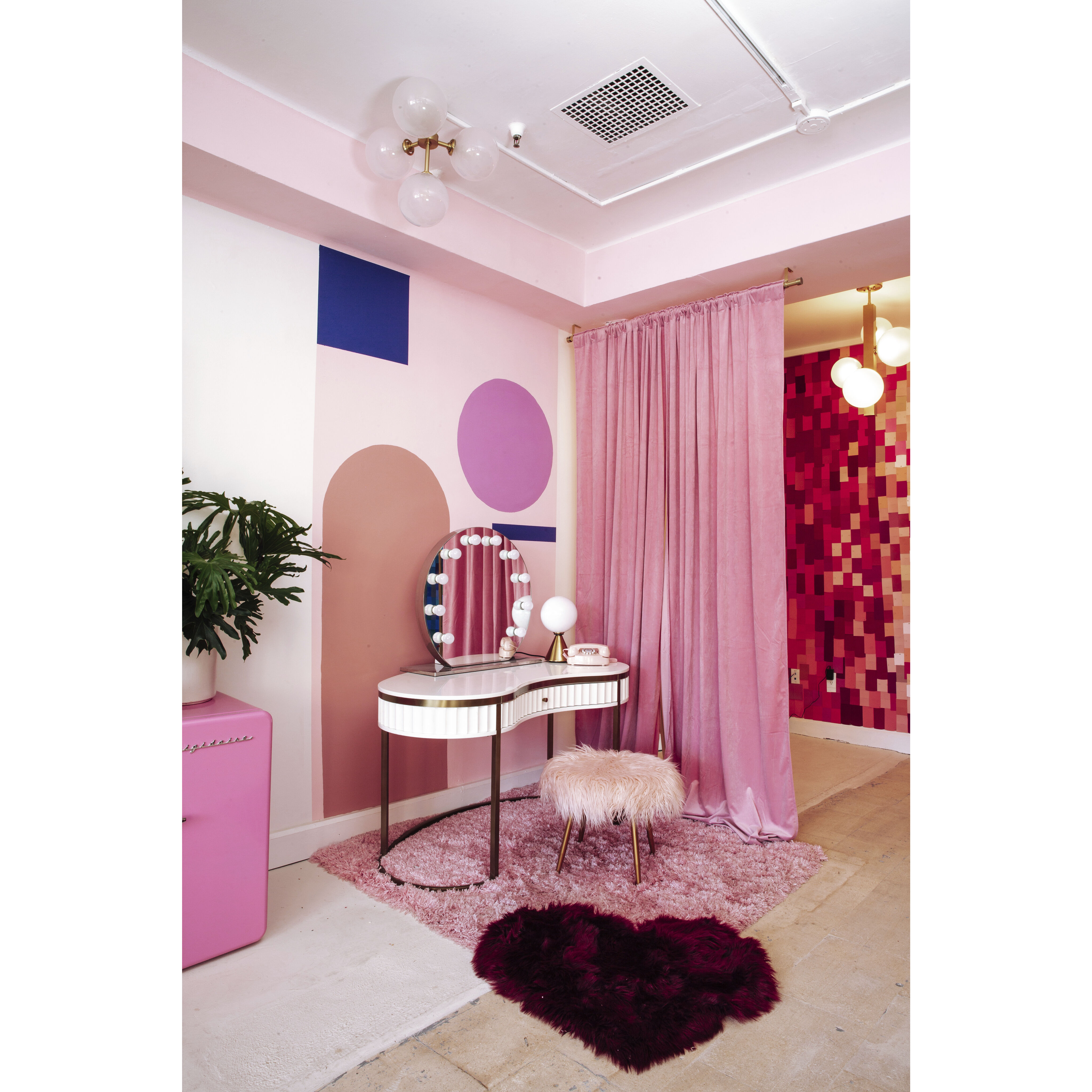 Ashleigh LED 20.25 inch Aged Brass Semi Flush Ceiling Light