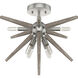 Jupiter Star 14 inch Semi-Flush Mount Ceiling Light