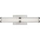 Syden LED 4.75 inch Brushed Nickel Bath Vanity Wall Light