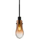 Wish 1 Light Black Pendant Ceiling Light