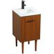 Cyrus 19 X 18 X 33.5 inch Teak Vanity Sink Set