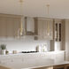 Reines 1 Light 9 inch Brushed Gold Pendant Ceiling Light