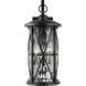 Millbrooke 3 Light 22.25 inch Antique Bronze Outdoor Wall Lantern, Large