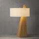 Obelisk 29 inch 9 watt Chestnut Table Lamp Portable Light