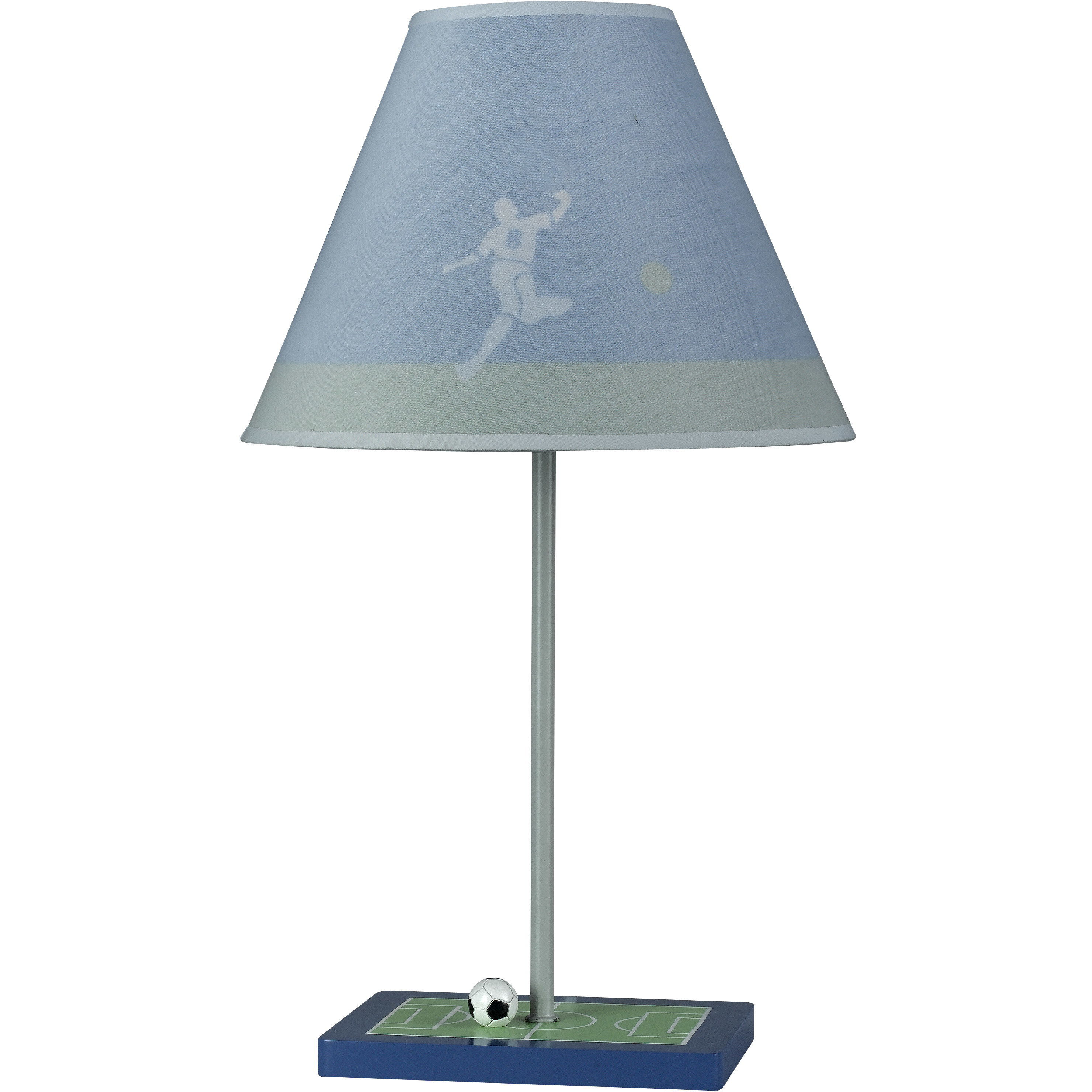 Soccer 21 inch 60 watt Multi Table Lamp Portable Light