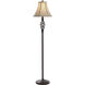 Signature 61 inch 100 watt Barclay Brass Table Lamp Portable Light