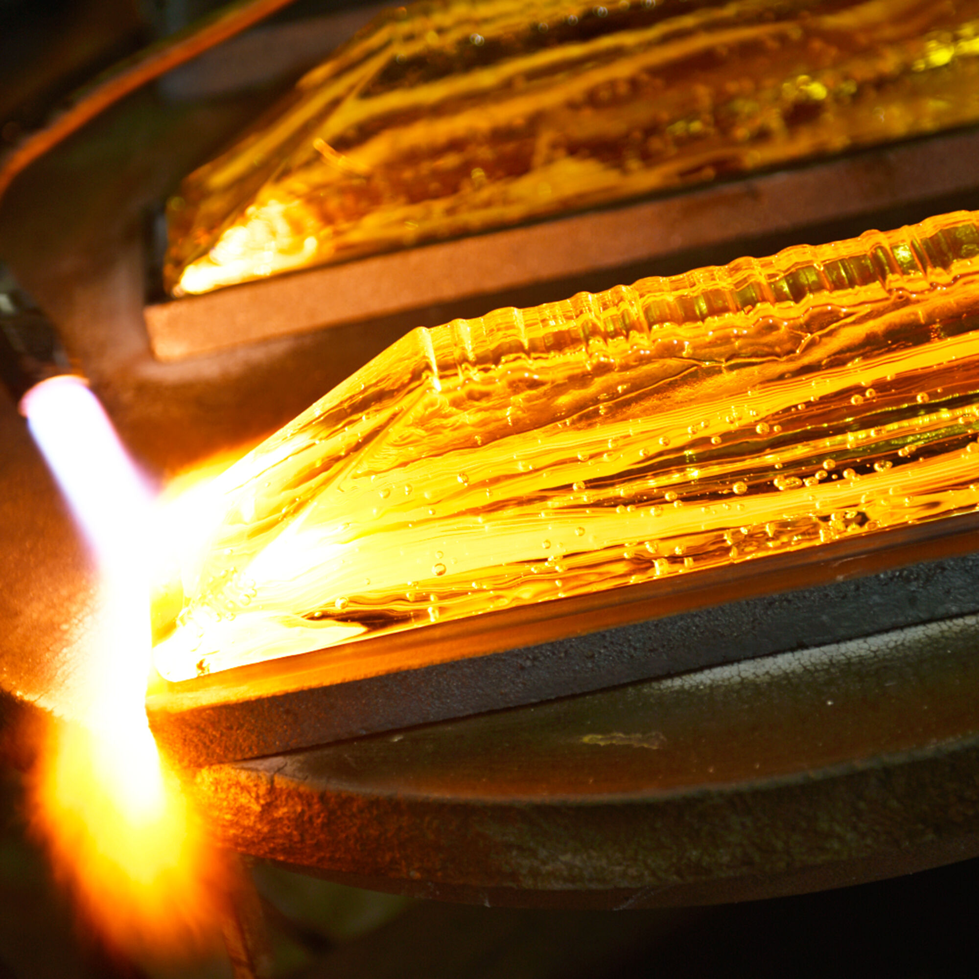 Petra LED 4.7 inch Brass Wall Light