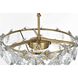 Adaline 6 Light 16 inch Satin Gold Chandelier Ceiling Light