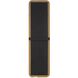 Reagan 64 X 17.5 inch Reddish Brown Mirror