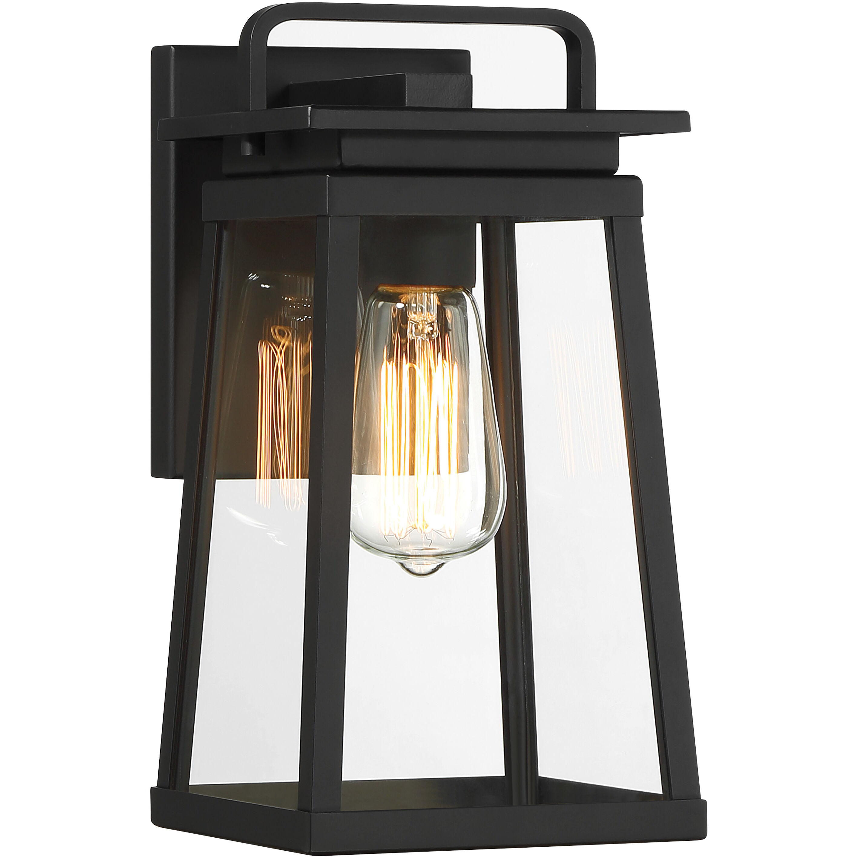 Great Outdoors Isla Vista 1 Light 11 inch Coal Outdoor Wall Mount