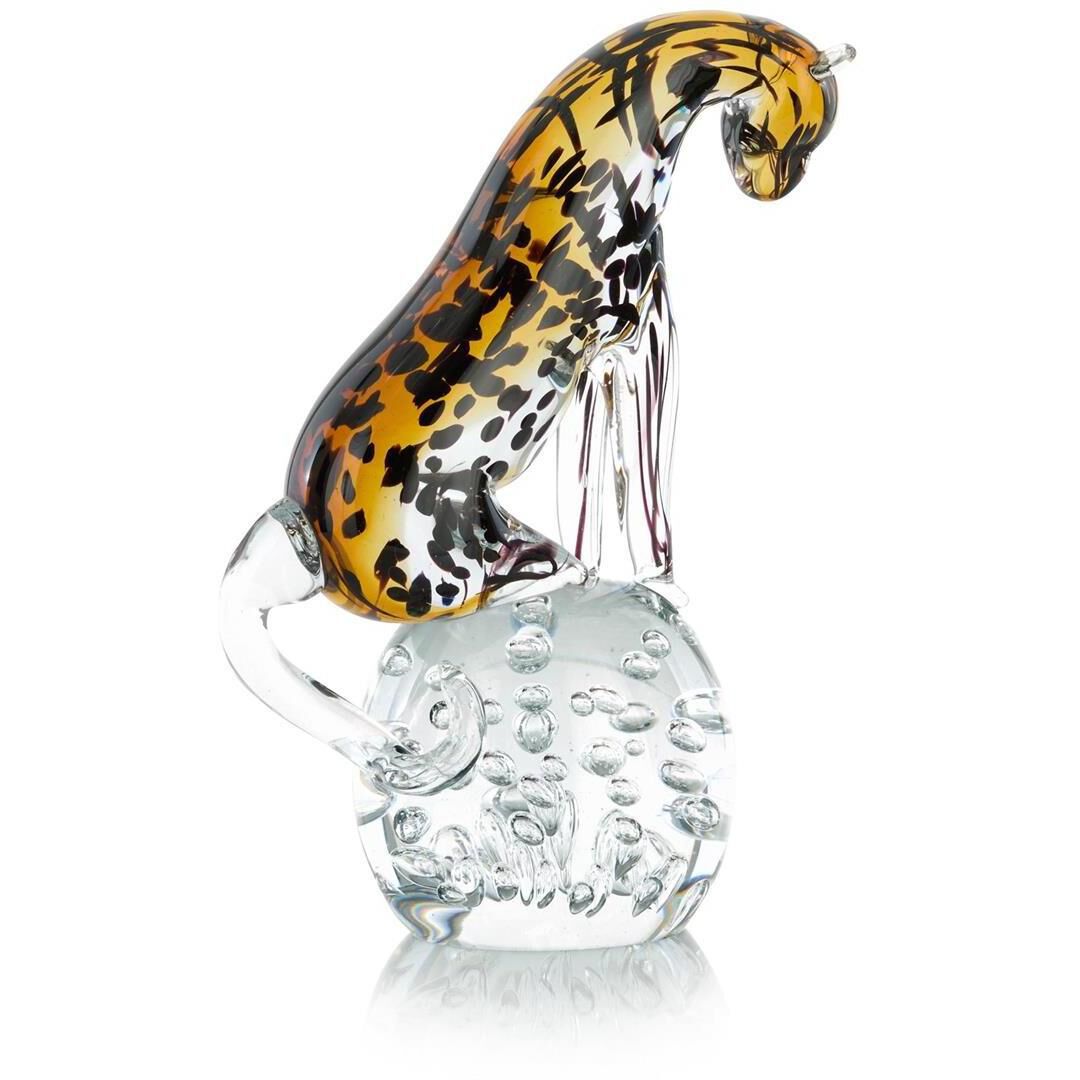 Abstract Cheetah 13.5 X 9.5 inch Sculpture