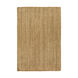Brice 90 X 60 inch Cream/Camel Rugs, Jute