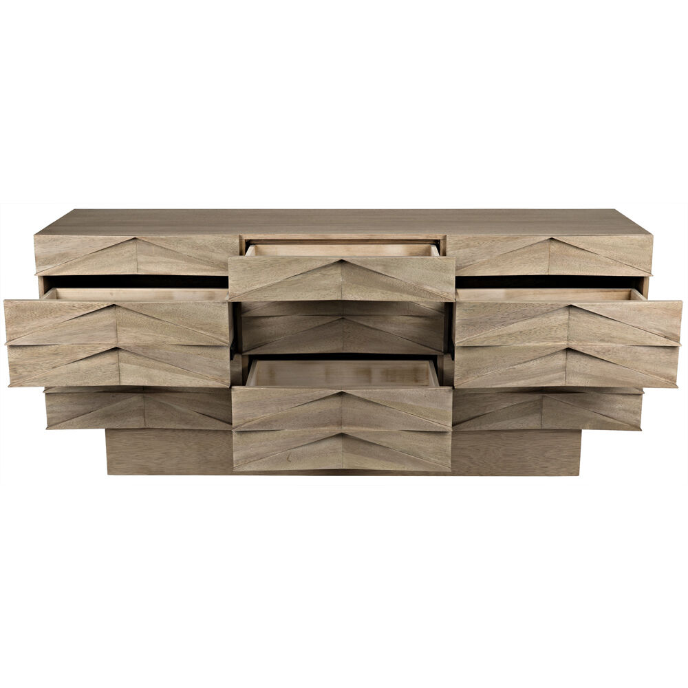 Drake 75 X 22 inch Washed Walnut Sideboard