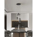 Sarnarra LED 17.44 inch Black Pendant Ceiling Light