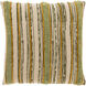 Tanzania 22 X 22 inch Olive Pillow Kit, Square