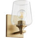 Veno 1 Light 6 inch Aged Brass Wall Sconce Wall Light