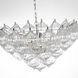 Julie Neill Caselli LED 35.5 inch Polished Nickel Basket Chandelier Ceiling Light