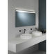Avlon 47.24 X 23.62 inch Mirror Glass Bathroom Illuminated Mirror