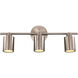 Holdrege 3 Light 120V Brushed Nickel Track Light Ceiling Light