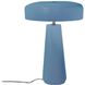 Portable 17.75 inch 60.00 watt Sky Blue and Polished Nickel Portable Lamp Portable Light
