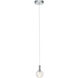 Artisan Collection/SIENNA Series 4.75 inch Polished Chrome Pendant Ceiling Light
