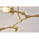 Canada 8 Light 33 inch Gold Chandelier Ceiling Light