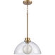 Julian Pendant Ceiling Light in Brushed Gold