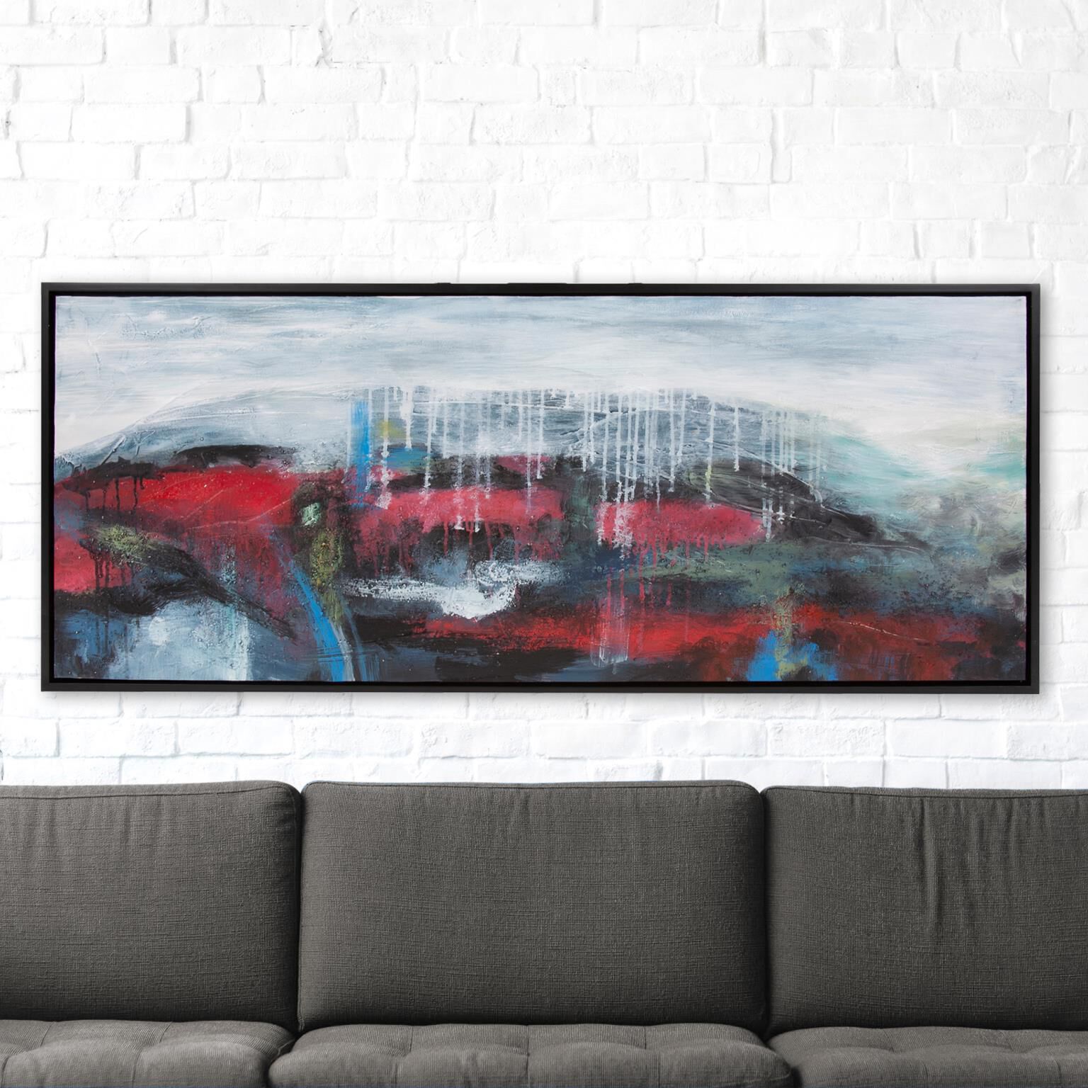 Call It Dreamy 61.75 X 25.5 inch Hand Painted Original Art