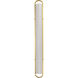Velano LED 37.5 inch Brushed Brass Vanity Wall Light