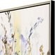 Window Art Blue and Green and Multi and Yellow Canvas
