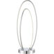 Rhea 25 inch 35.00 watt Chrome Table Lamp Portable Light